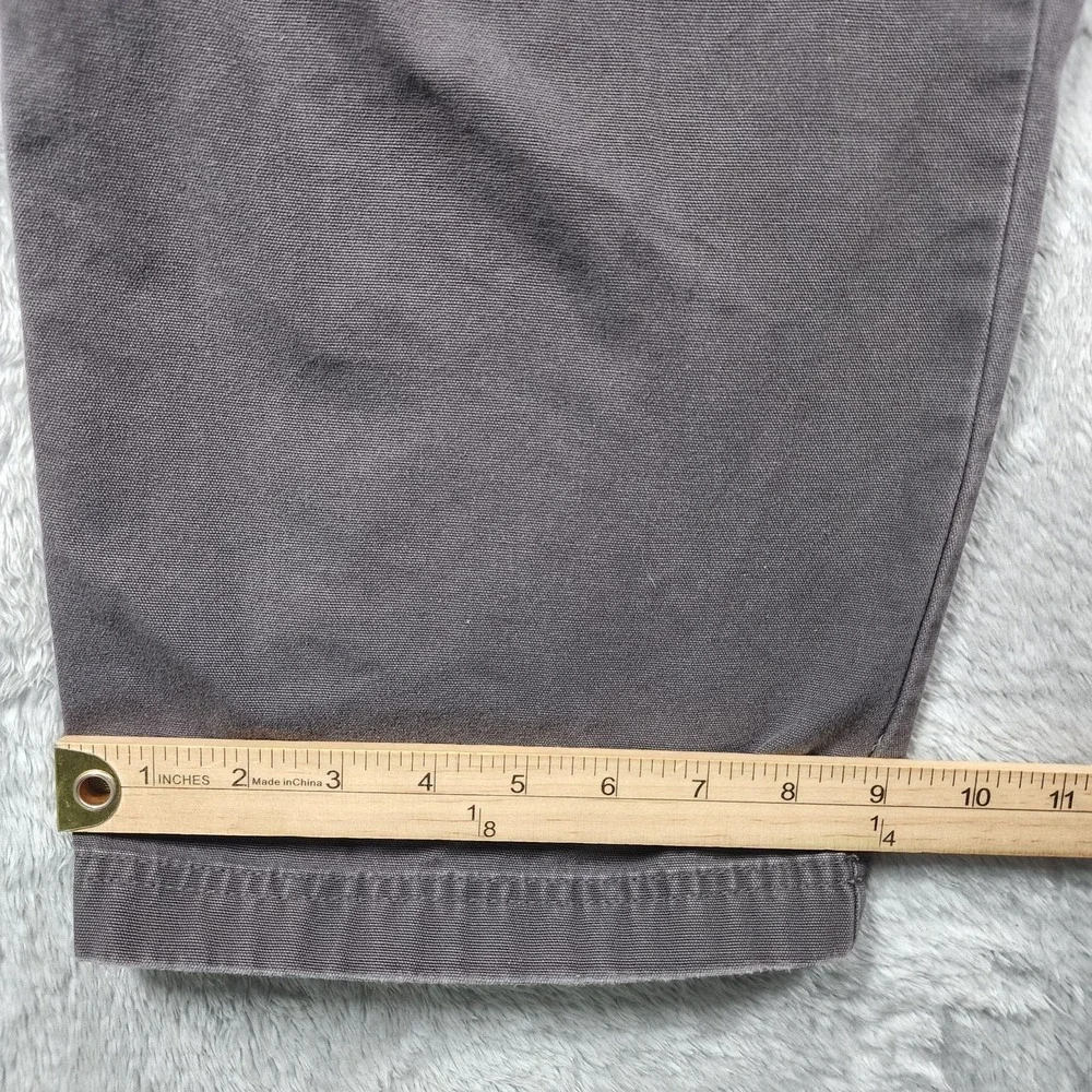The North Face Pants Mens 34x28 Gray Regular Fit Cargo Canvas Workwear Casual